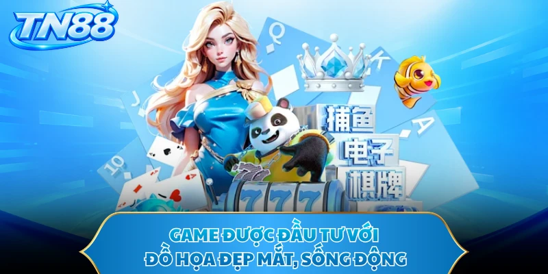 Game được đầu tư với đồ họa đẹp mắt, sống động